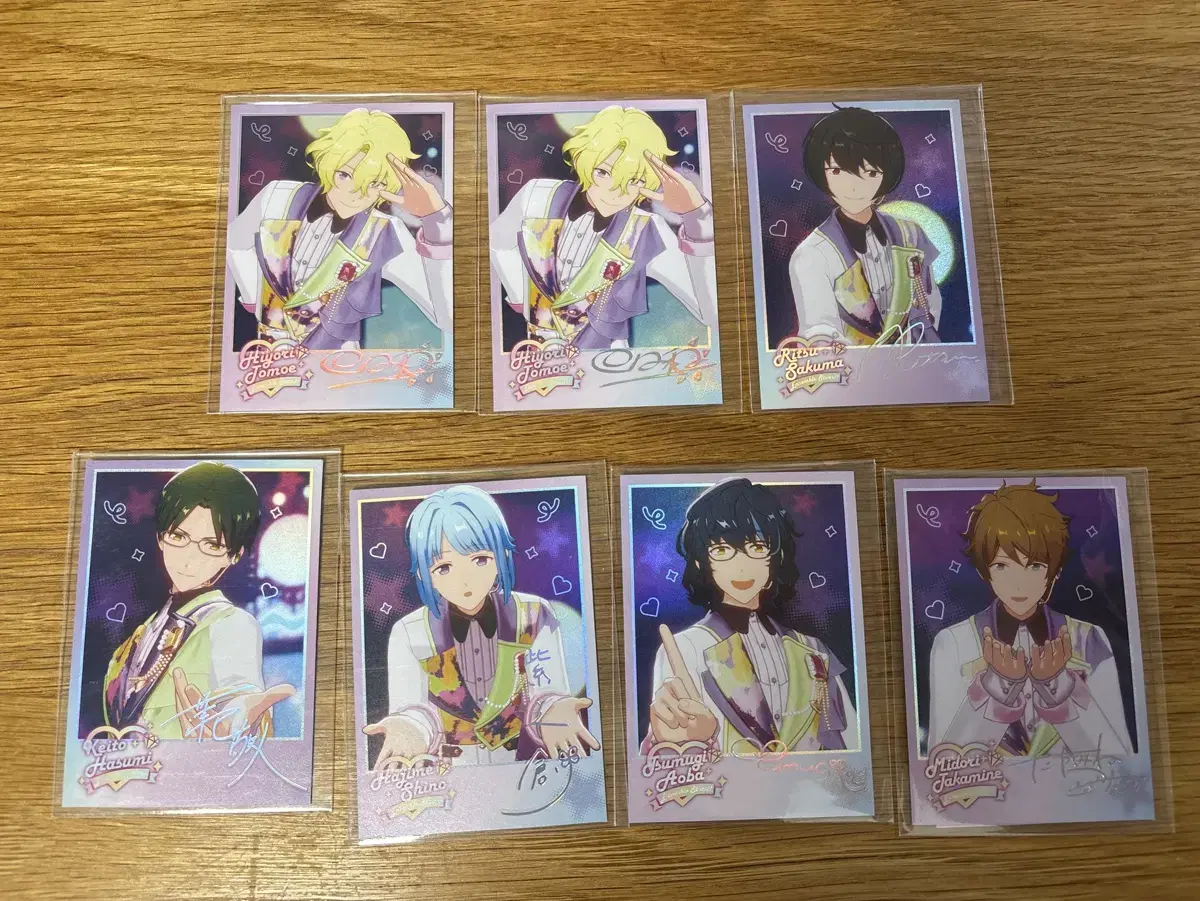 Ensemble Stars! Snap Pasha Collection HiYoRi, Ritsu, Keito, Hajime, Midori, Tsumugi - Chinese Server 8th Anniversary