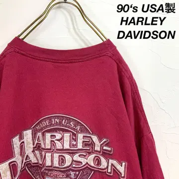 90년대 USA제 HARLEY DAVIDSON 오버 사이즈 티셔츠