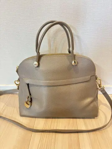 Furla 훌라 파이퍼 M 숄더 그레이지