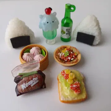 식품 샘플 리멘트 8개 세트 오니기리 드링크