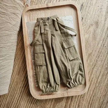 네오 브라이스용 카고 팬츠 카키색