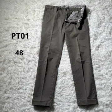 PT01 슈퍼 슬림 핏 슬랙스 스트레치 세탁 가능 48