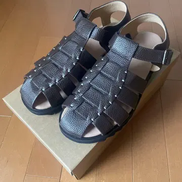 차오패닉 새상품 남성용 구르카 샌들 42 26.5cm 브라운 신발