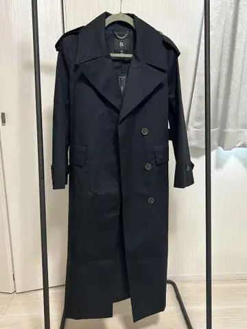 바나나 리파픽 타임 레스트 트렌치코트 블랙 XS