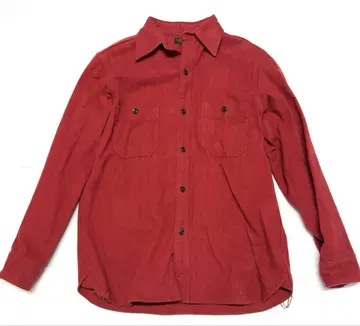 At Last & Co 아틀라스트 셔츠 빨간색 BUTCHER