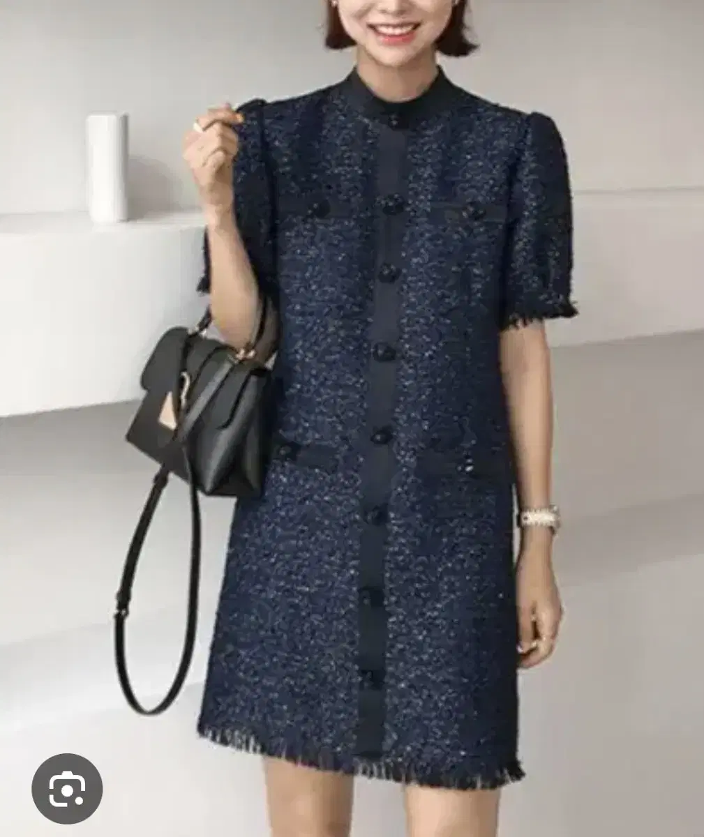 Imvely Tweed Onepiece