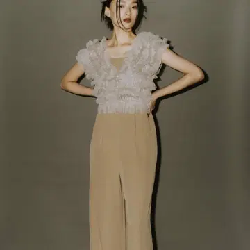 andresd 얇은 명주 그물 조끼 올인원 드레스 S 사이즈