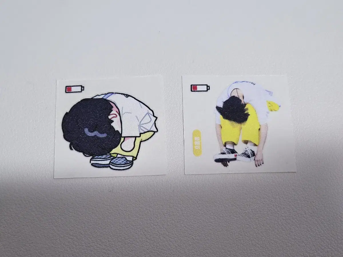 세븐틴 정한 비공굿 띠부씰