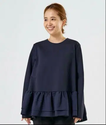 yori 누쿠누쿠 헴 더블 플레어 블라우스 36