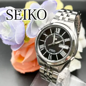 작동 자동 감기 손목시계 SEIKO 세이코 5 파이브 남성용 C81