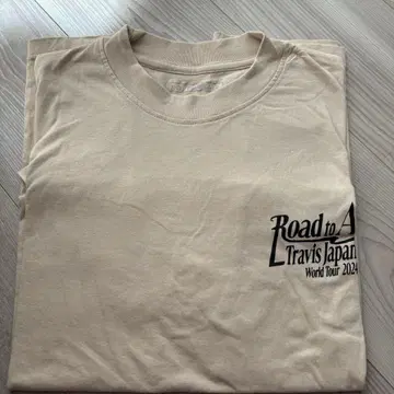 Travis japan Road to A 홍콩 VIP 혜택 티셔츠