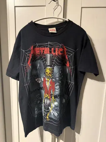 Metallica 빈티지 티셔츠 M 사이즈