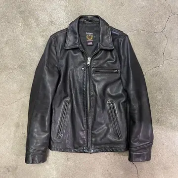 Schott 103US 샷 가죽 싱글 라이더 자켓 34