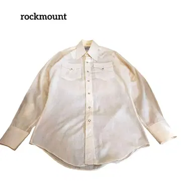 구제 의류 rockmount 긴팔 셔츠 웨스턴 셔츠 빈티지 70년대