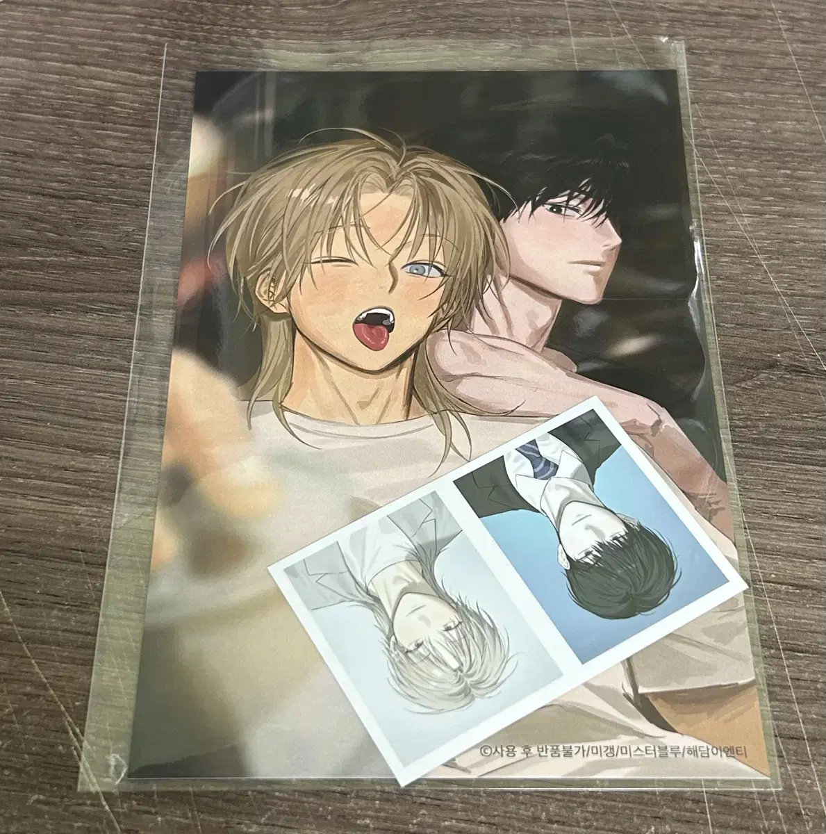 No returns after use Lucky Draw ld Postcard ID Photo Set wts!