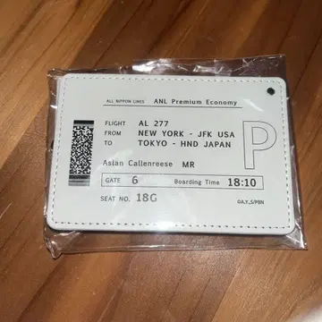 항공권 스타일 패스 케이스