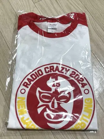 신일본 프로레슬링 라디오 크레이지 콜라보 2024 티셔츠