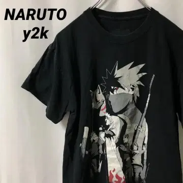 N-3974 NARUTO 나루토 카카시 티셔츠 M 해외 암흑기 y2k