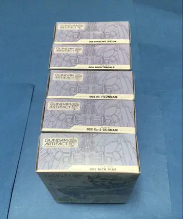 GUNDAM 건담 ARTIFACT 아티팩트 5종 세트