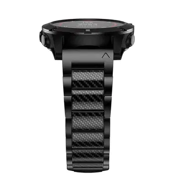 26mm 스트랩 Fenix 7X/6X/5X에 대응 티타늄 블랙
