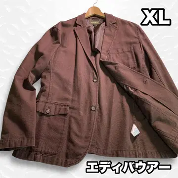 에디 바우어 테일러드 자켓 XL 사이즈 네이비 브라운 봄/여름