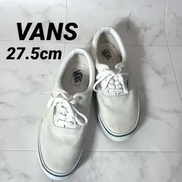 VANS 반스 화이트 캔버스 스니커즈