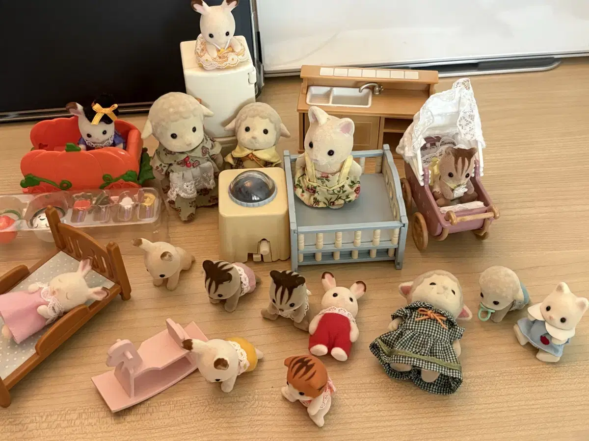 실바니안 가구,인형 등 일괄