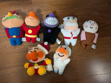 호빵맨 봉제 인형 8종 세트