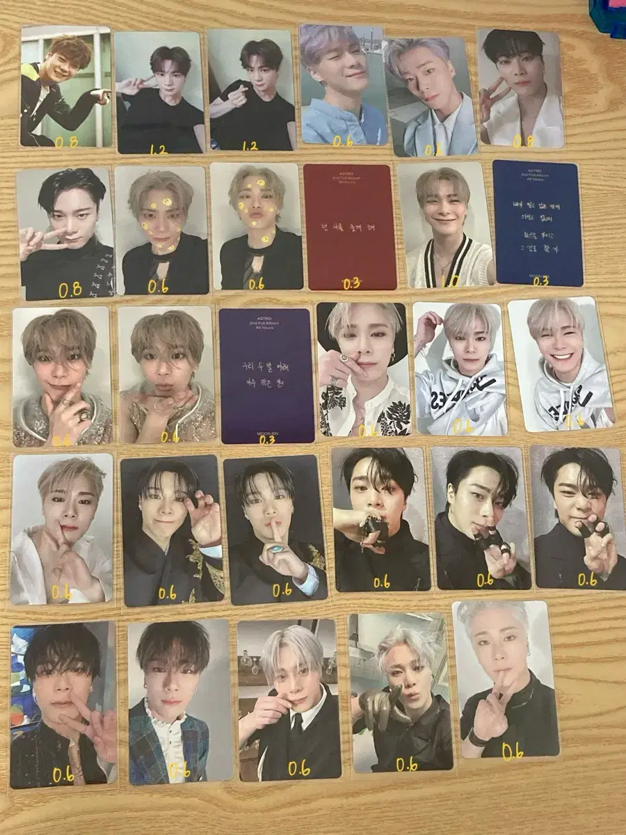 Astro moonbin album poca wts