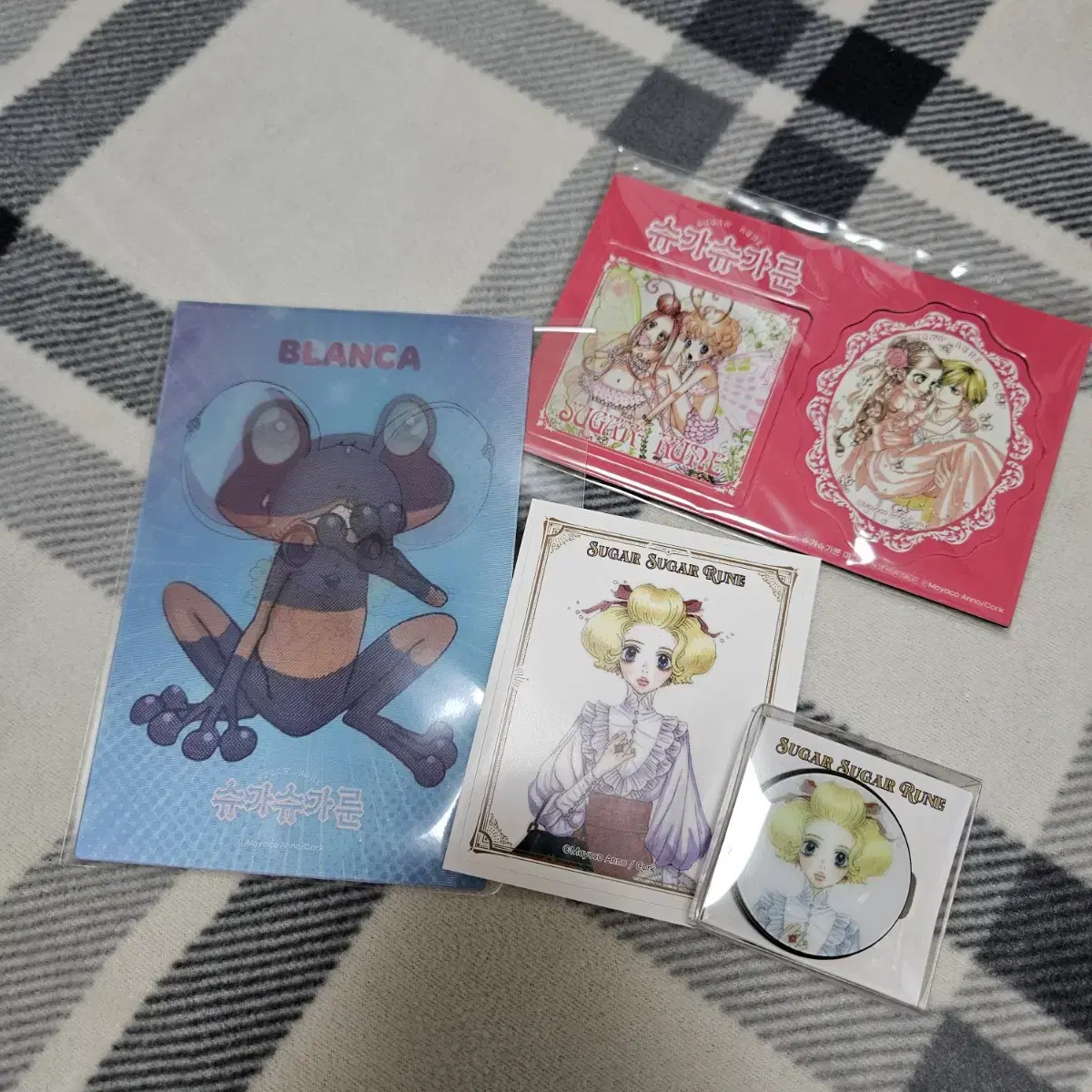 슈가슈가룬 와디즈 마그넷스마트톡렌티큘러스티커일괄