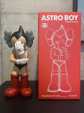 KAWS 카우스 Astro Boy Vinyl Figure Red