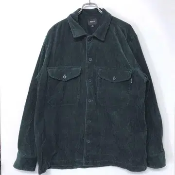 HUF 아메카지 스트릿 스케이트 구제 의류 코듀로이 CPO 커버올