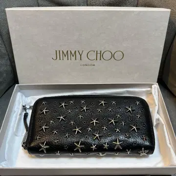 JIMMY CHOO 장지갑 스타 스터드 지미추