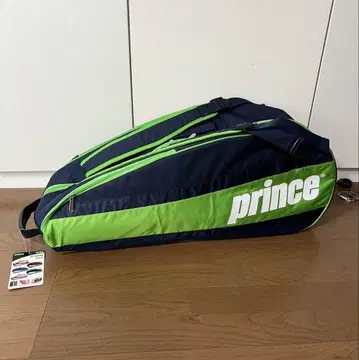 프린스 prince 테니스 라켓 백 백팩 네이비 그린