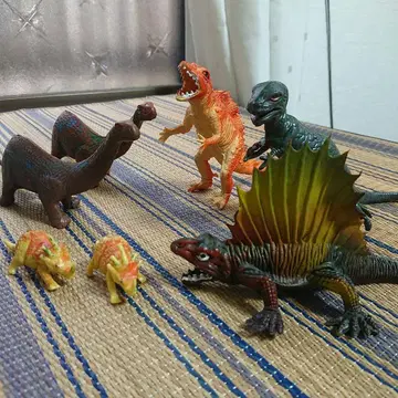 1970년대 홍콩산 공룡 밴딩 인형 앤티크