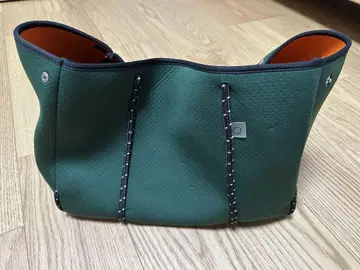 qbag paris 네오프렌 qbag L 파우치 큐 백 그린