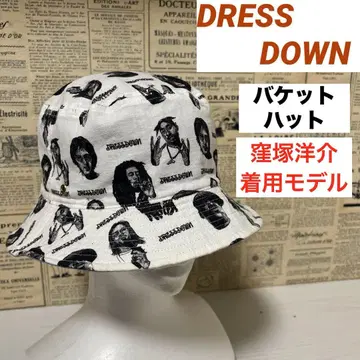 DRESS DOWN 버킷햇 버킷햇 레어 유명인 착용 드레스 다운