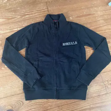 AVIREX U.S.A. 집업 블랙