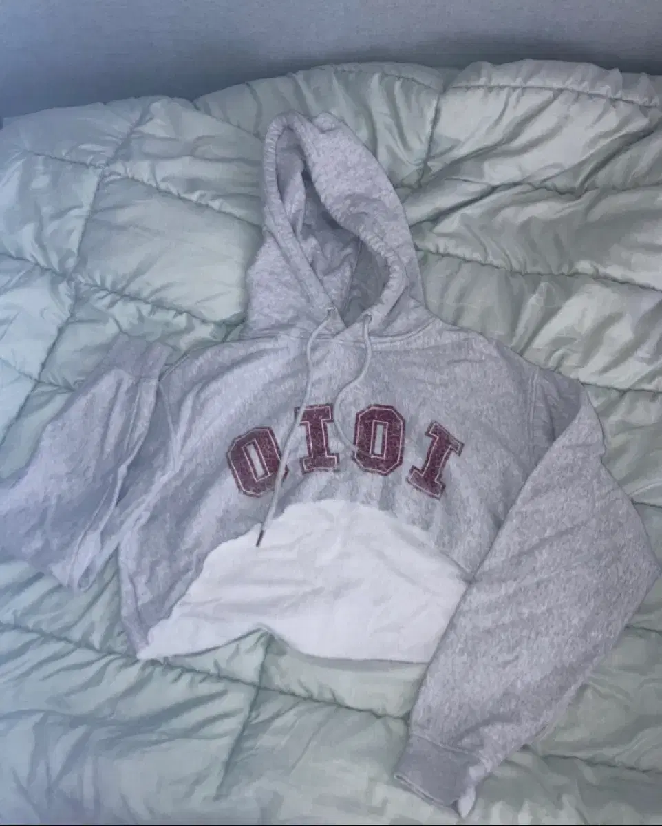 oioi Crop Hoodie