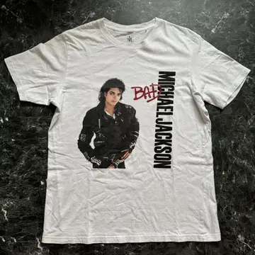 MICHAEL JACKSON 배드 티셔츠 L