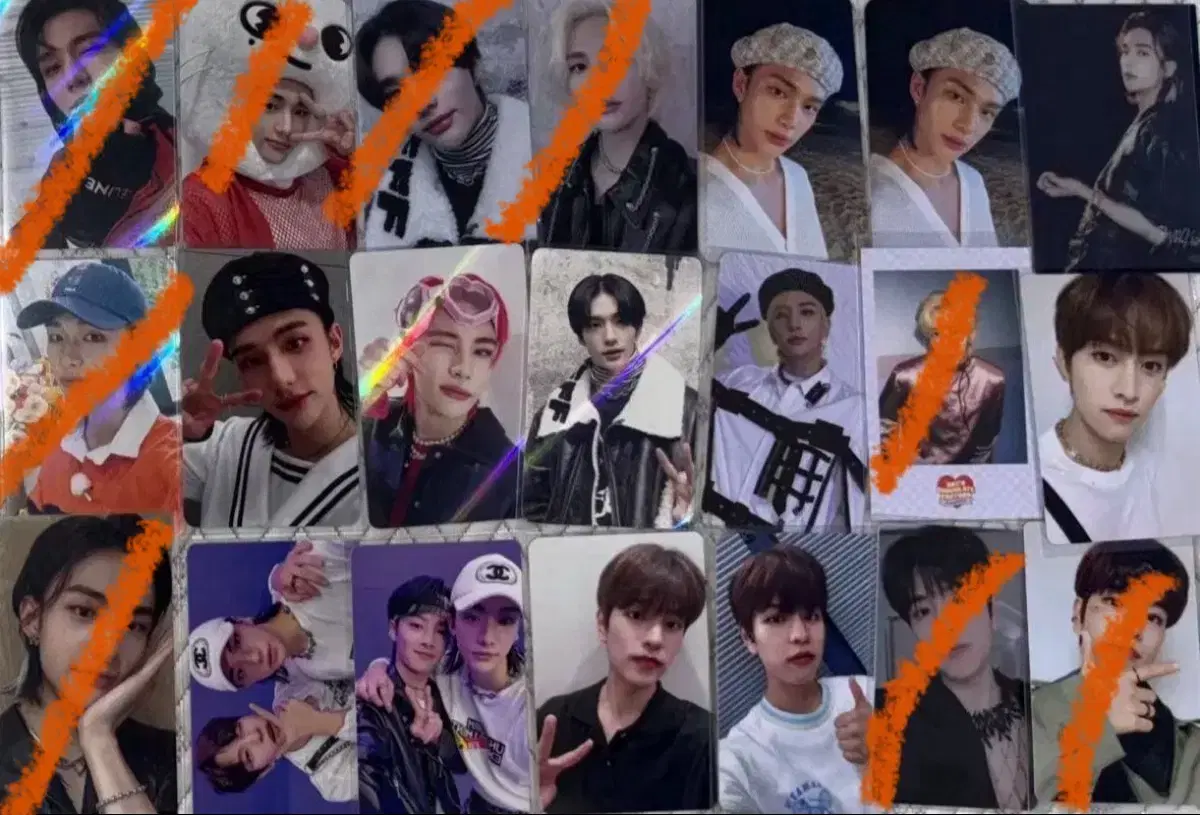 스트레이키즈 스키즈 skz 현진 리노 승민 미공포 포카