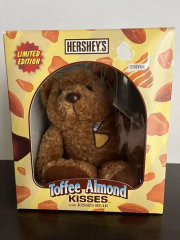 HERSHEY'S Toffee Almond KISSES 봉제 인형