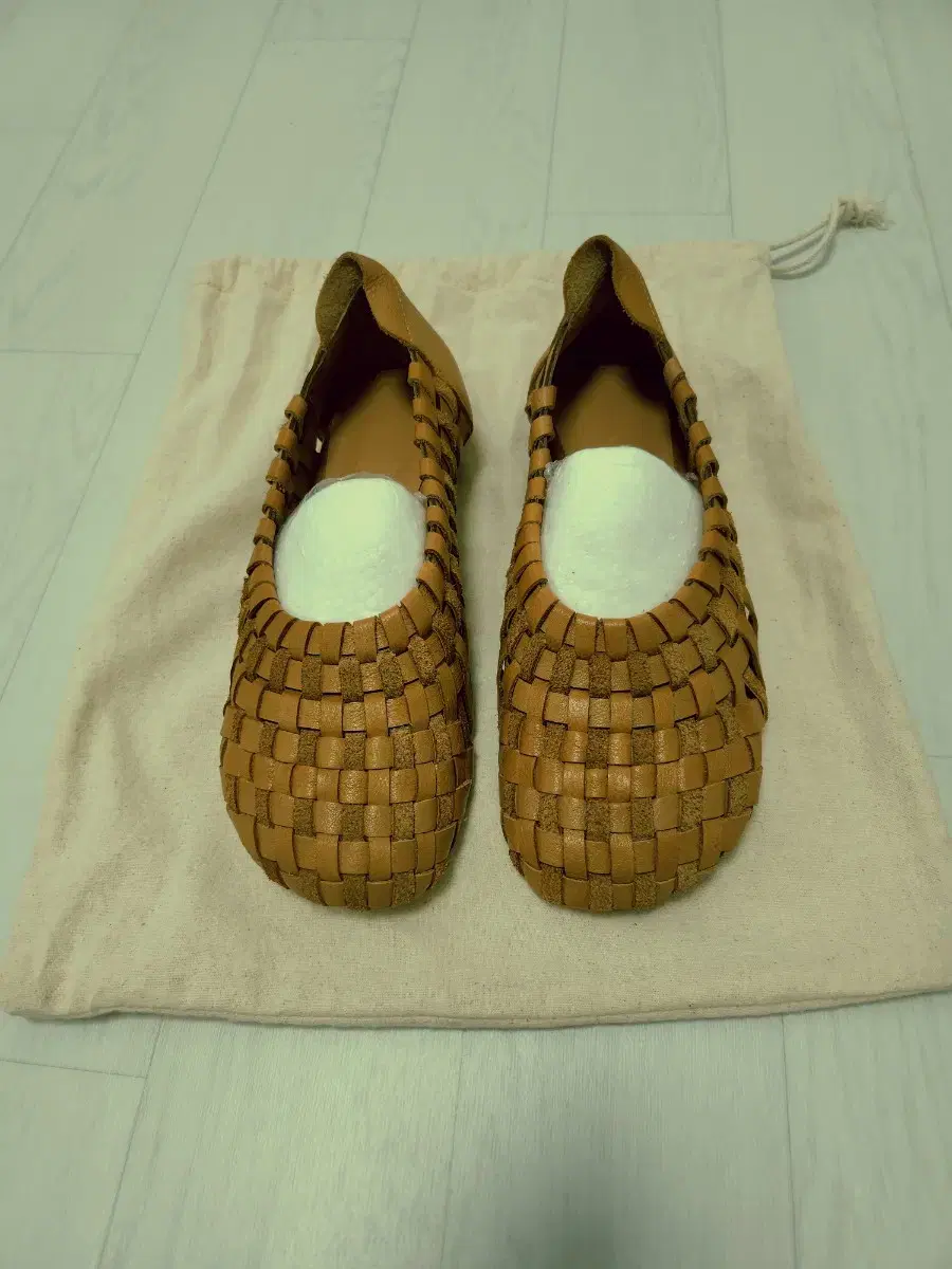 Lambskin Quilted Flat Shoes 235