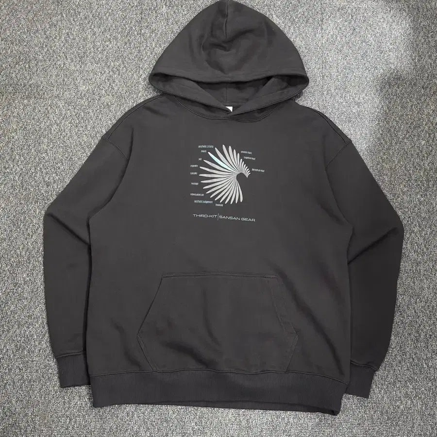 SAN SAN GEAR | 산산기어 23FW Sansan Gear Fly Hoodie on