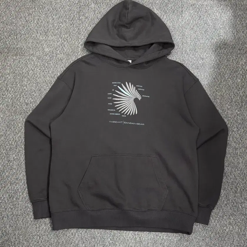 【SANSAN GEAR】 23FW FLY HOODIE BLACK SANSAN GEAR】 23FW FLY HOODIE BLACK