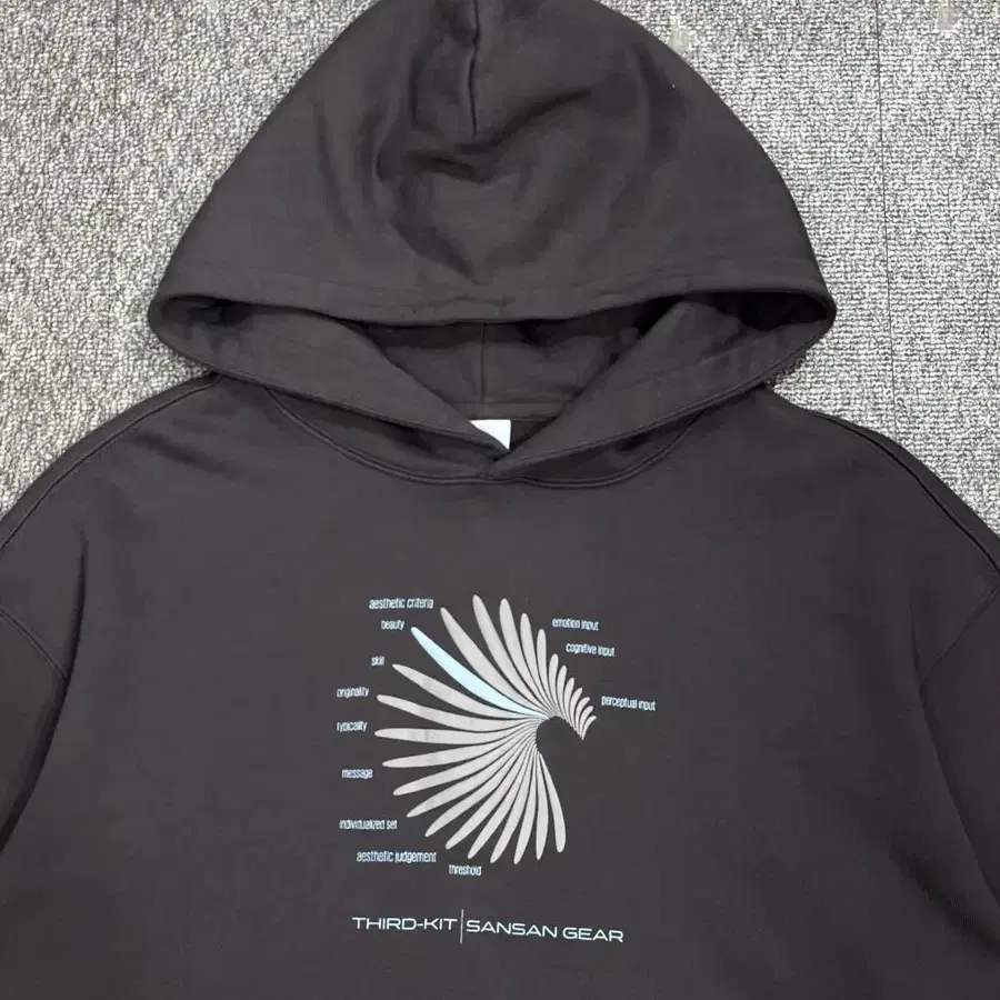 SAN SAN GEAR | 산산기어 23FW Sansan Gear Fly Hoodie on