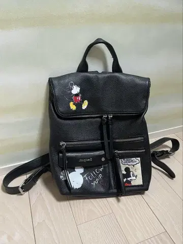 Desigual 미키 마우스 백팩 디즈니 초레어