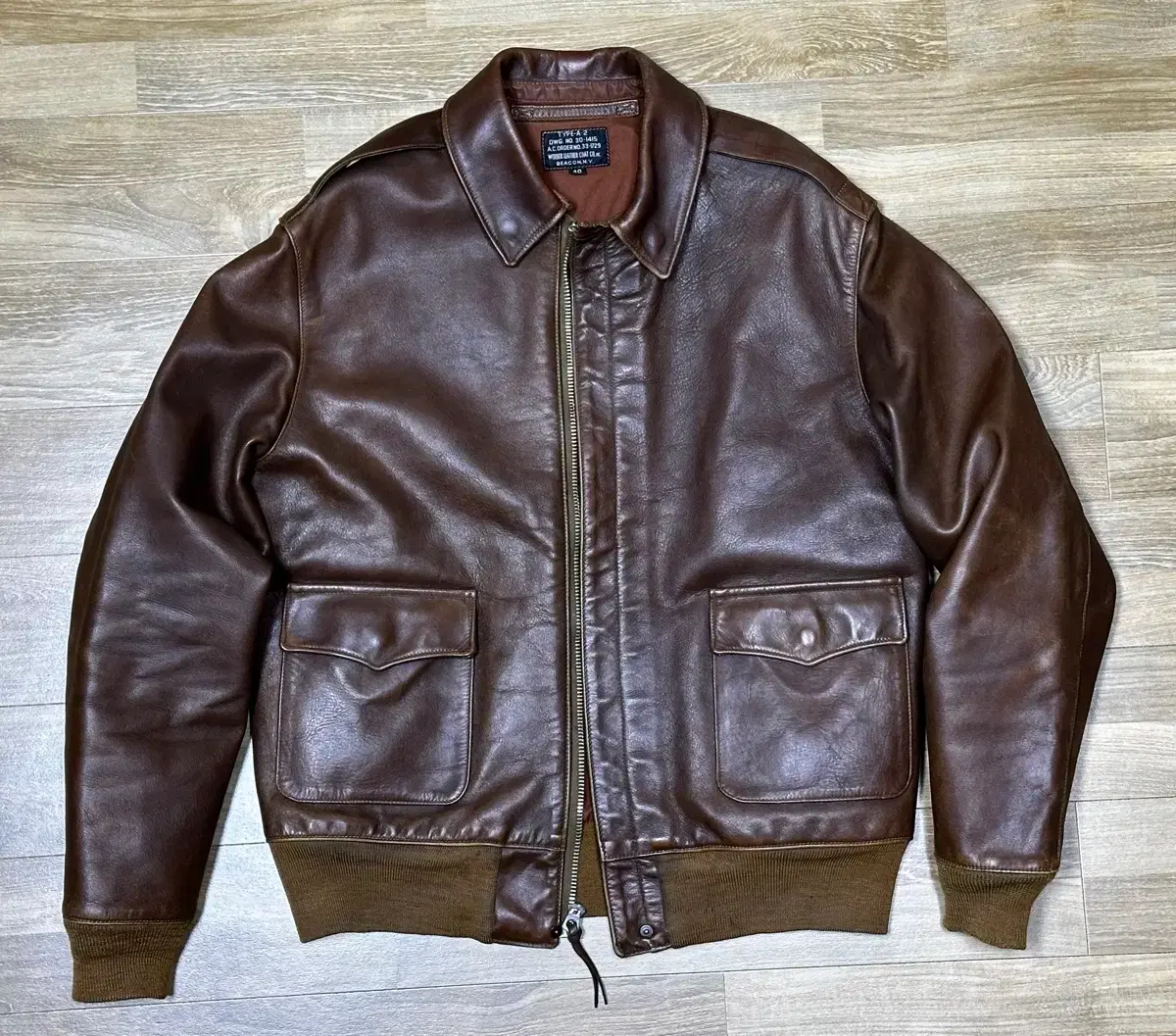 Eastman Authentic Flying Jacket UK RAF Sheepskin Flying Jacket