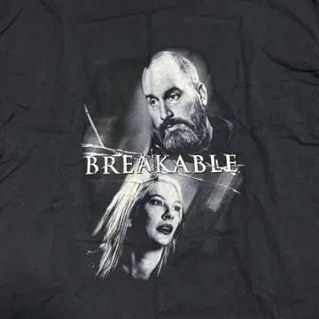 밴딩 티셔츠 구제 의류 빈티지 티셔츠 밴드 BREAKABLE IMH
