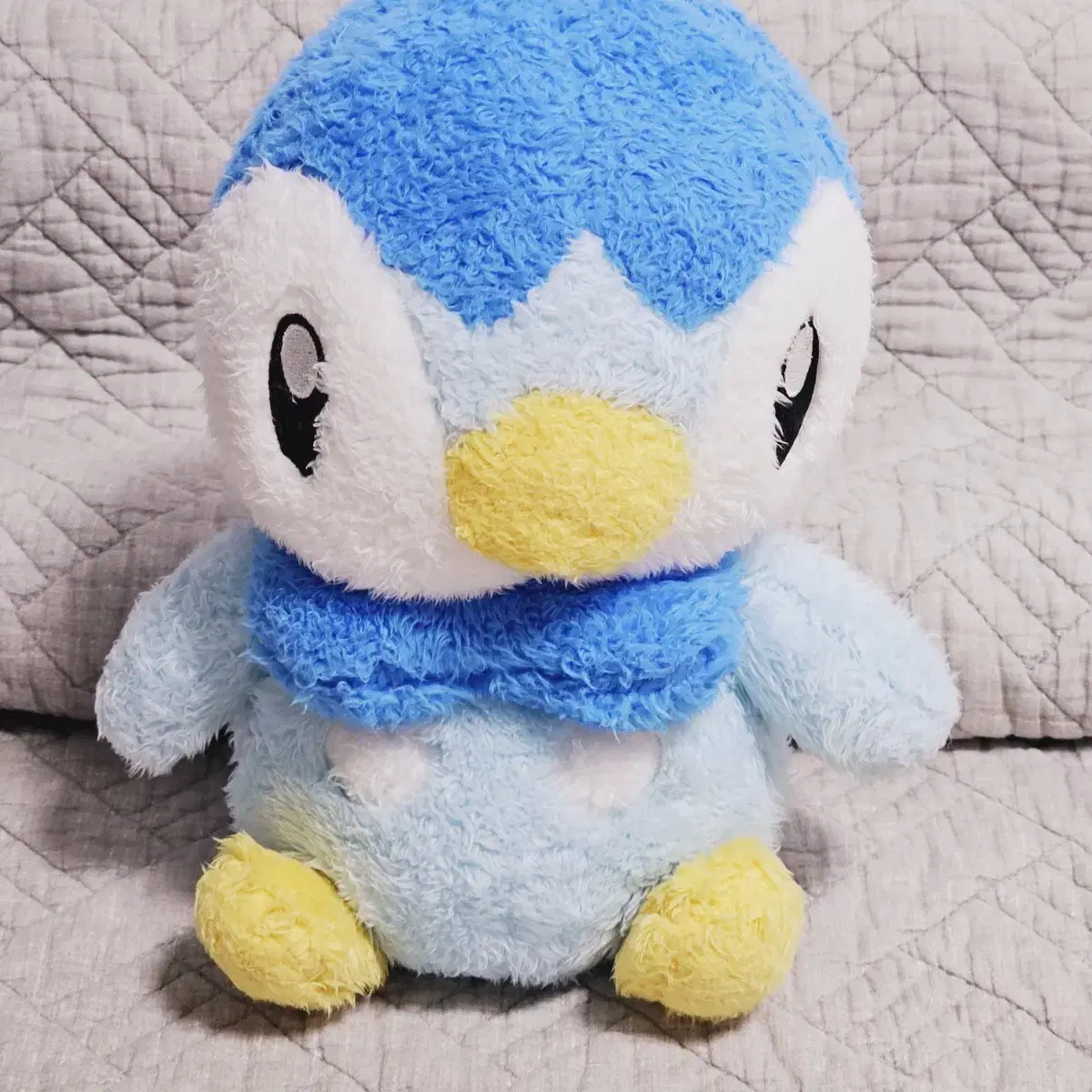 <포켓몬스터> 반포레스트 따뜻하게 치유받는 큰 팽도리 인형 택x